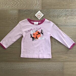 Hanna Andersson Trick or Treat Halloween Long Sleeve Tee NWT